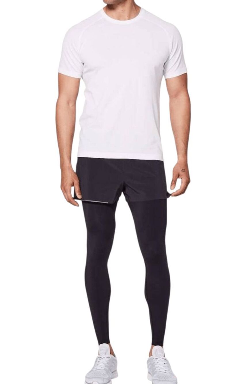 LULULEMON ATHLETICA Surge Tight 29' In Black Size Small